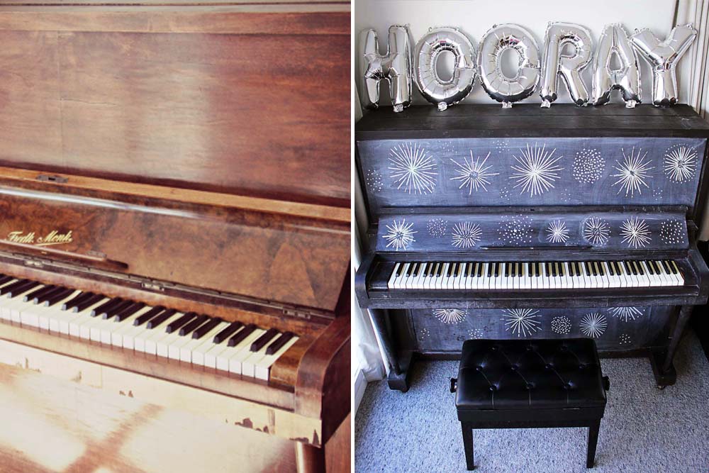 Chalkboard Piano