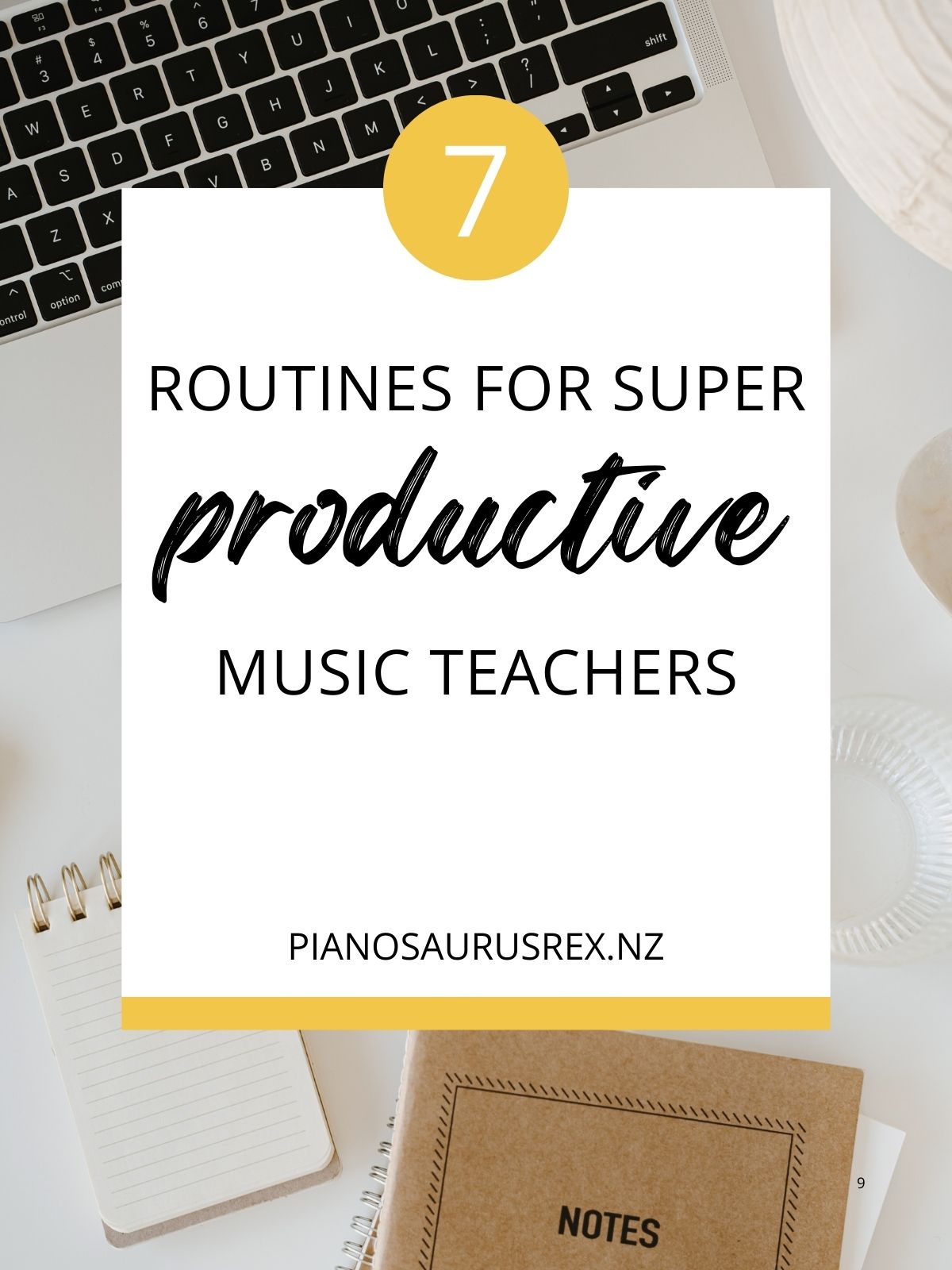 7 Routines for Super Productive Music Teachers