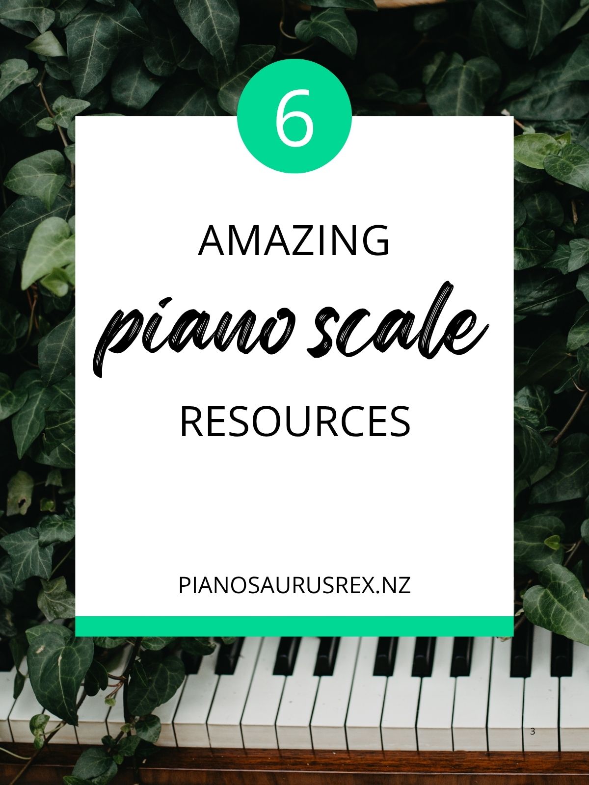 6 Amazing Piano Scale Resources