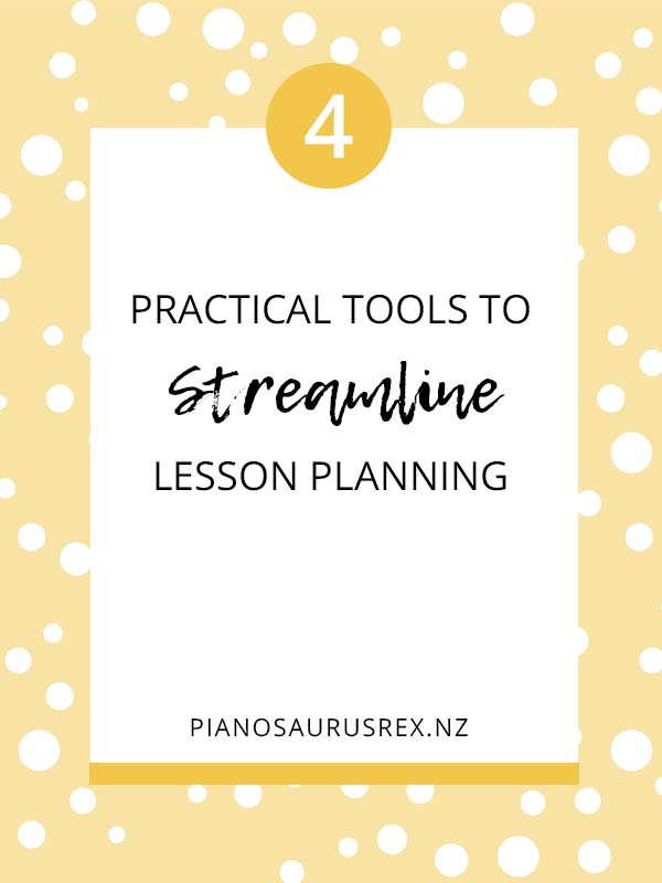 Tools for Lesson Planning