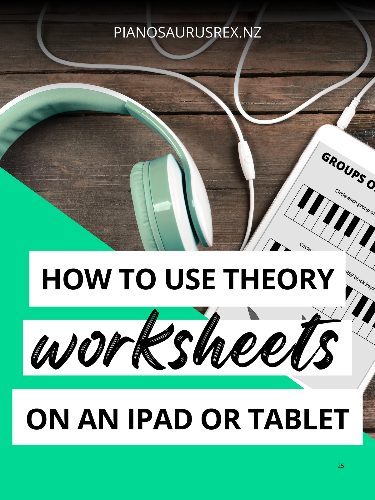 How to Use Worksheets on an iPad or Tablet