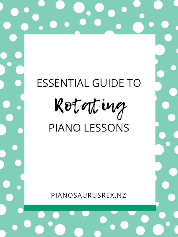 The Essential Guide to Rotating Piano Lessons