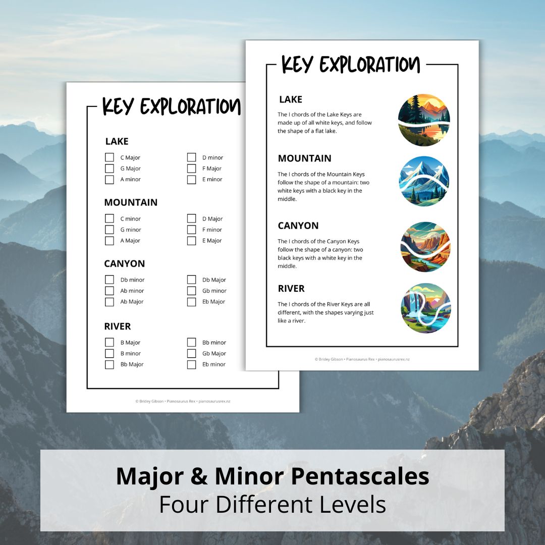 Major & Minor Pentascales Workbook