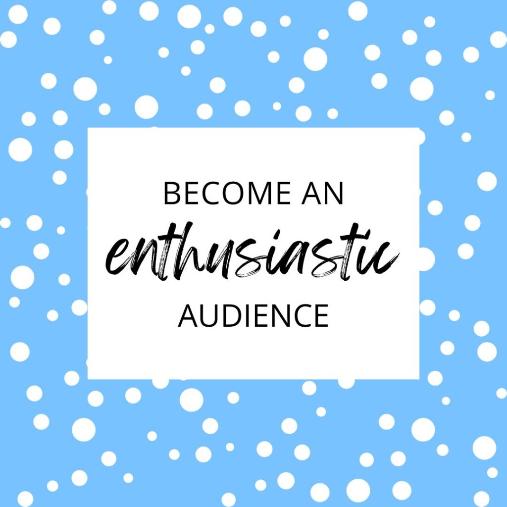 Become an Audience