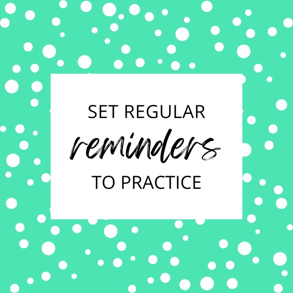 Help Kids Practice Using Reminders