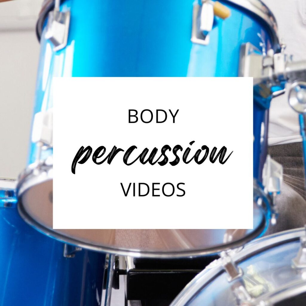 Body Percussion Rhythm Resources