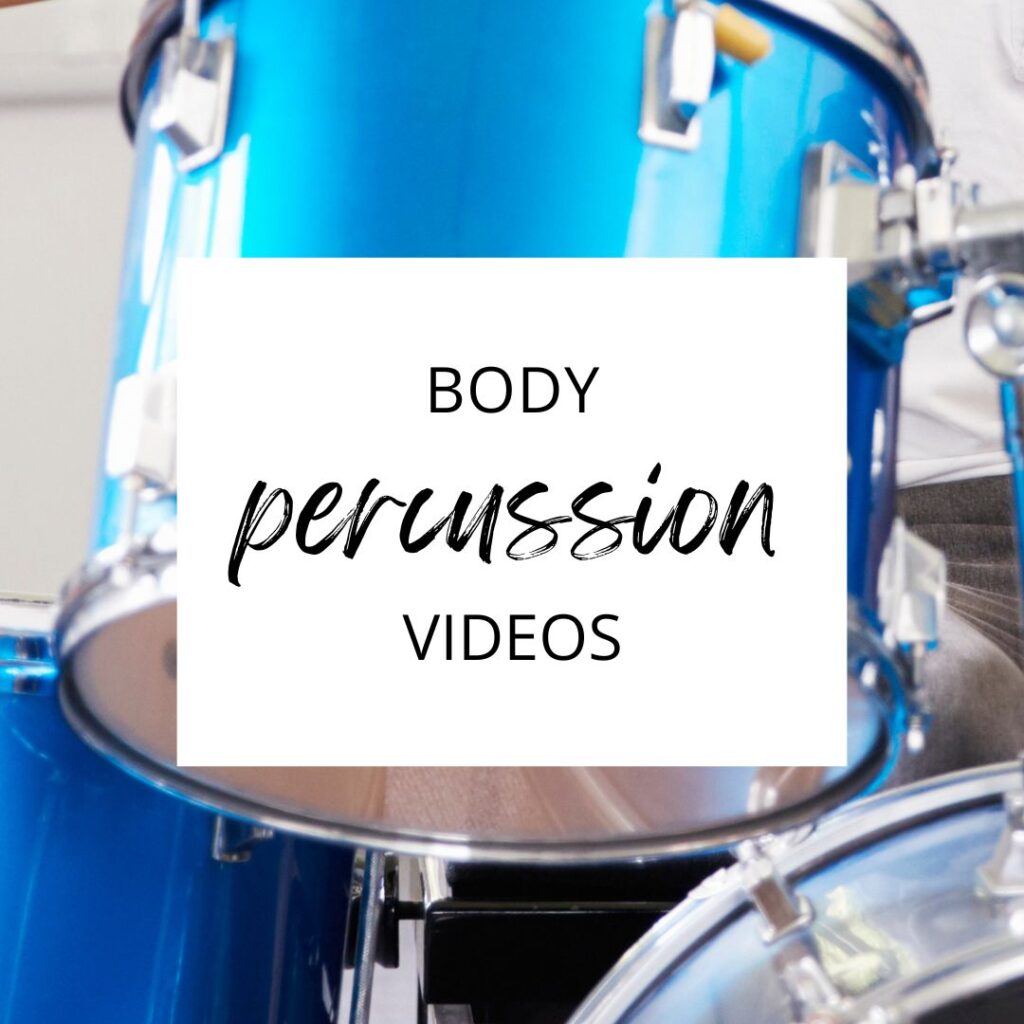 Body Percussion Rhythm Resources