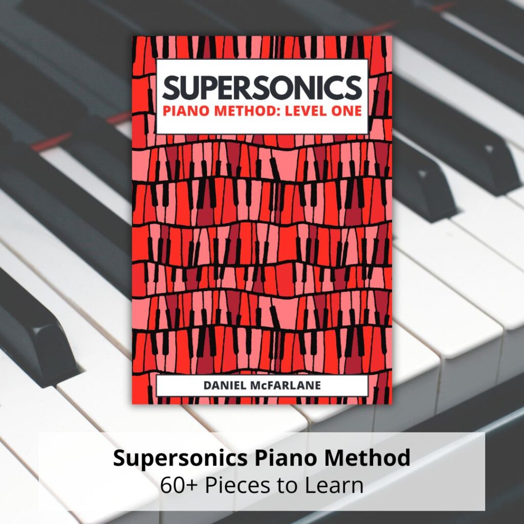 Supersonics Beginner Piano Curriculum