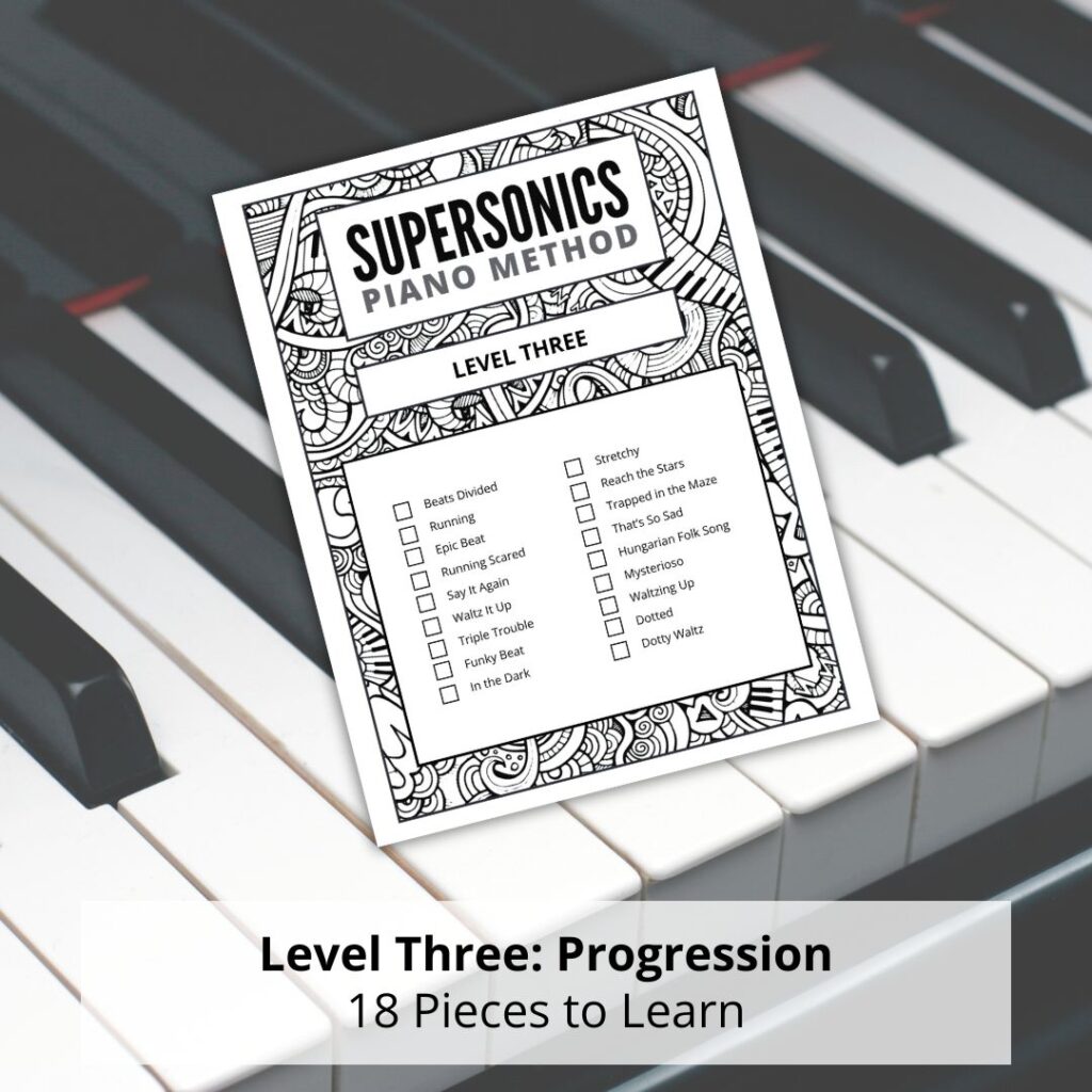 Level Three Beginner Piano
